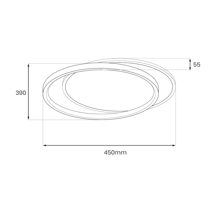LED oprawa sufitowa CORDOBA LED/30W/230V biała