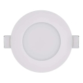 LED Oprawa sufitowa łazienkowa LORI LED/4,5W/230V IP65 2700/4000K śr. 8,5 cm biała