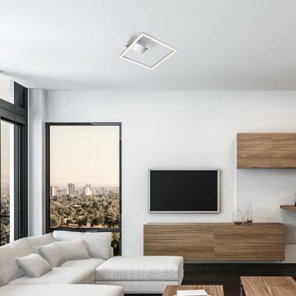 LED oprawa sufitowa LED/14W/230V matowy chrom