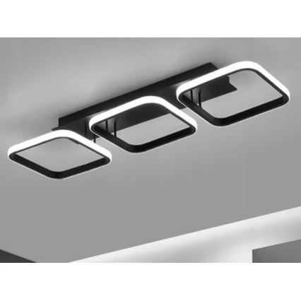 LED oprawa sufitowa LED/33W/230V czarna