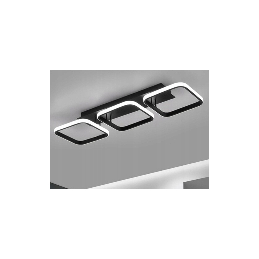 LED oprawa sufitowa LED/33W/230V czarna