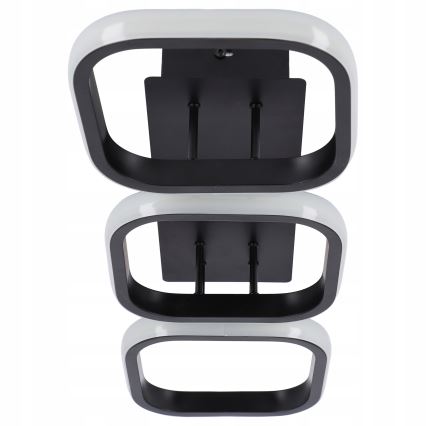 LED oprawa sufitowa LED/33W/230V czarna