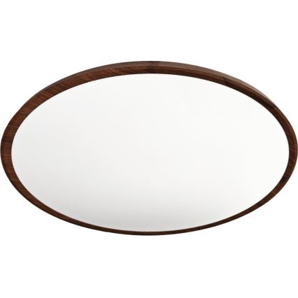 LED Oprawa sufitowa LED/40W/230V 3000/4000/6500K śr. 50 cm brązowa