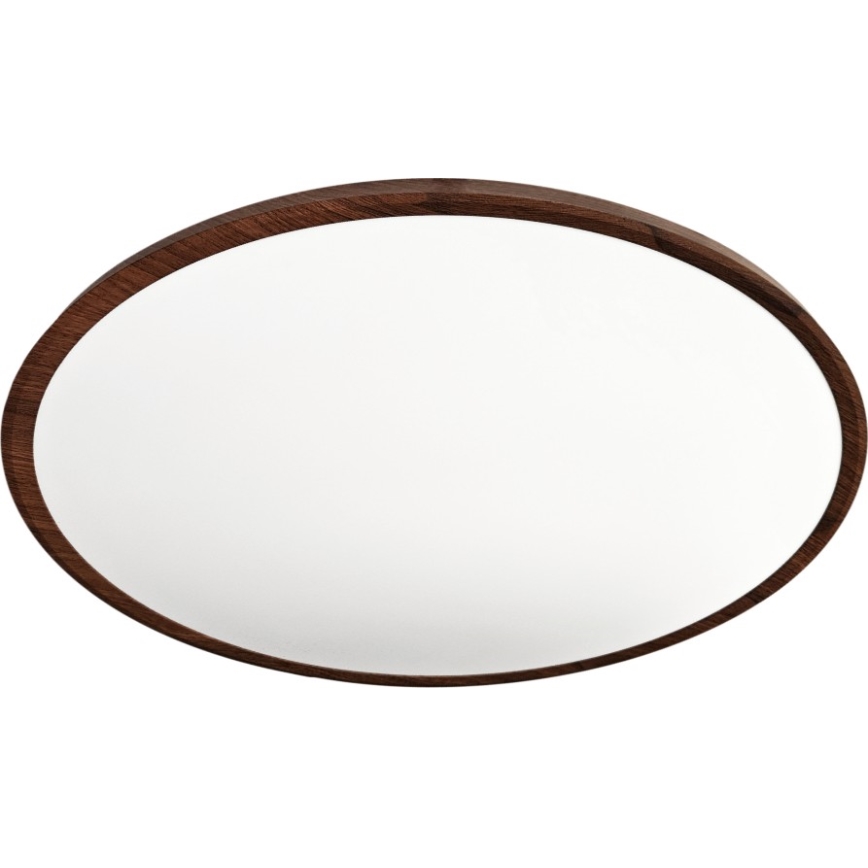 LED Oprawa sufitowa LED/40W/230V 3000/4000/6500K śr. 50 cm brązowa