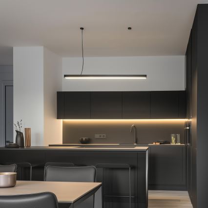 LED oprawa sufitowa natynkowa/podwieszana CYNIDECO LED/12W/230V 4000K czarna