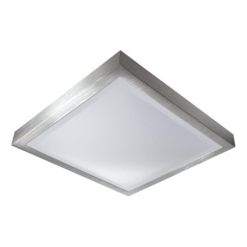 LED Oprawa sufitowa z czujnikiem ruchu i zmierzchu VITALI LED/24W/230V 4000K 33x33 cm matowy chrom