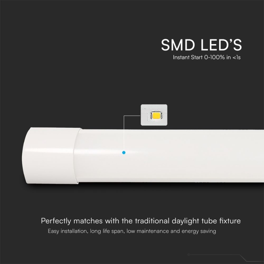 LED Oprawa świetlówkowa LED/40W/230V 3000/4000/6500K 116 cm