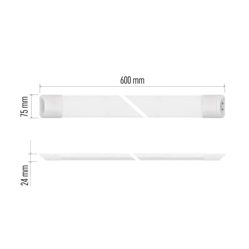LED Oprawa świetlówkowa MINO LED/20W/230V 4000K 60 cm