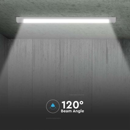 LED Oprawa świetlówkowa SAMSUNG CHIP LED/40W/230V 6500K 120 cm