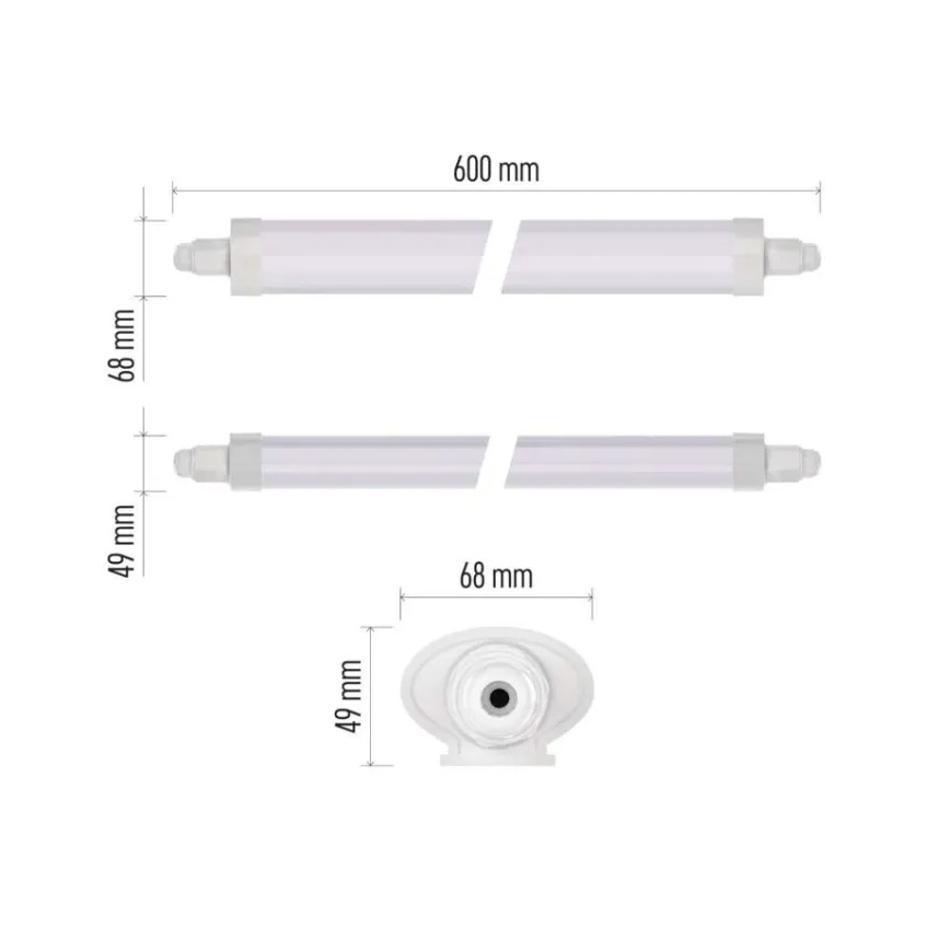 Oprawa techniczna DUSTY LED/18W/230V IP65 4000K 60 cm