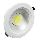 LED Oprawa wpuszczana 1xLED/30W/230V  ciepła biała