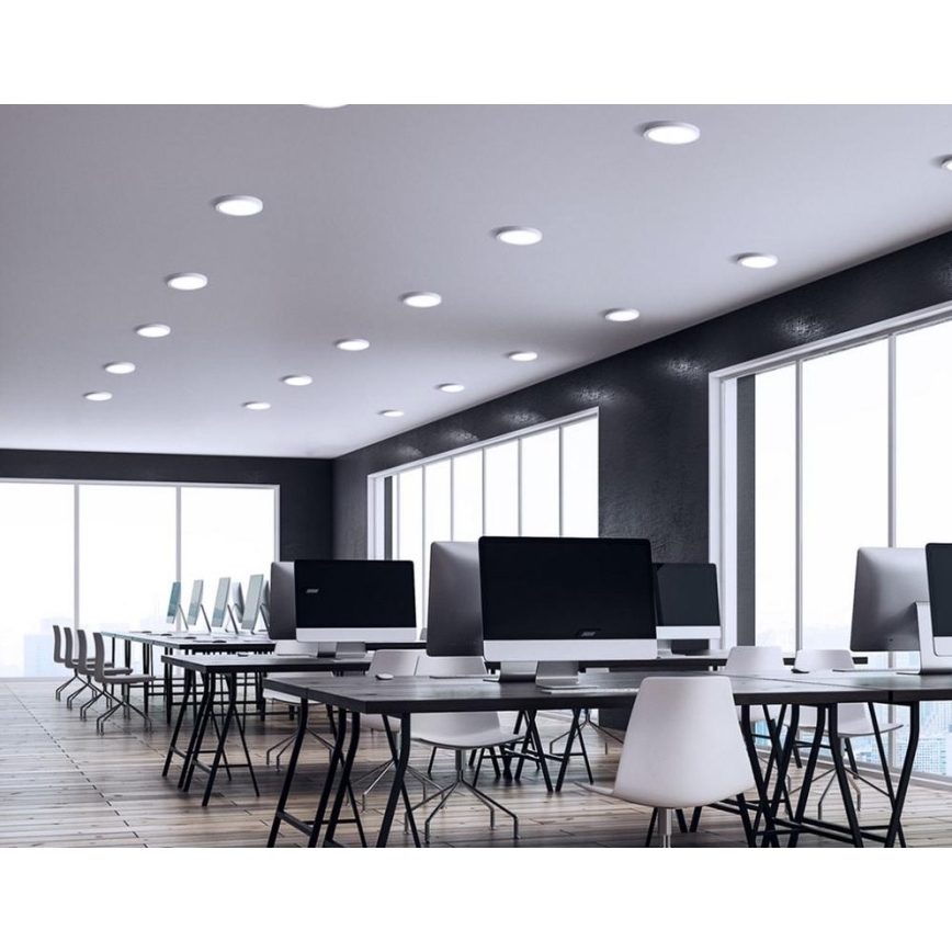LED Oprawa wpuszczana ALGINE 2w1 LED/18W/230V 3000K