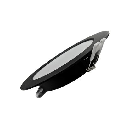 LED Oprawa wpuszczana CIRCLE LED/12W/230V 4000K śr. 17 cm czarny