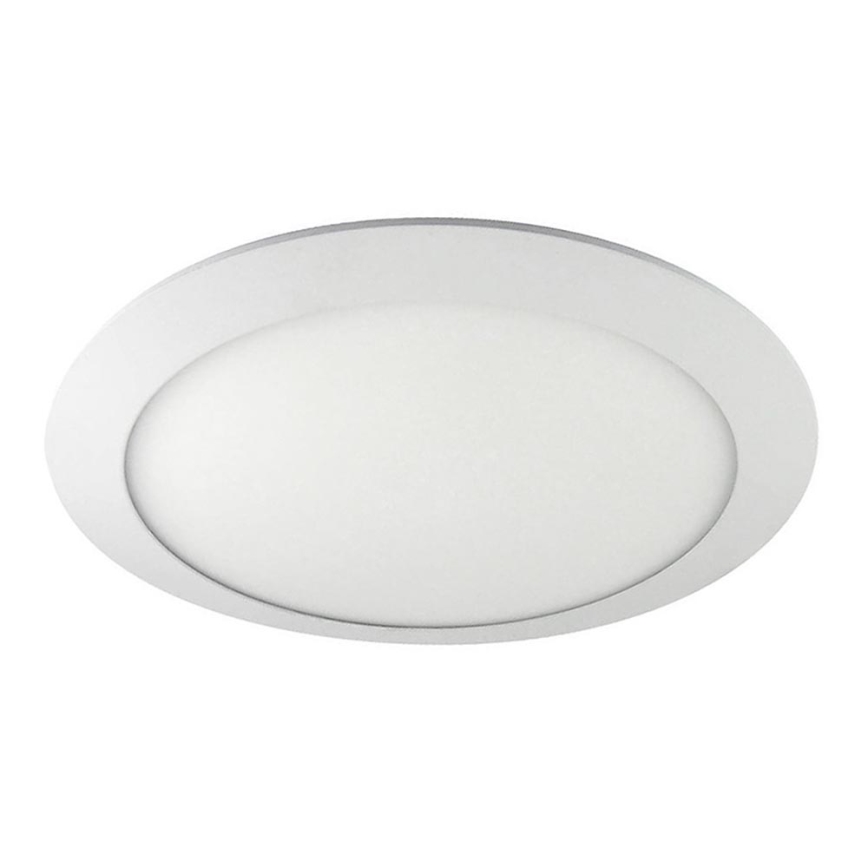 LED Oprawa wpuszczana CIRCLE LED/12W/230V 6500K śr. 17,5 cm biały