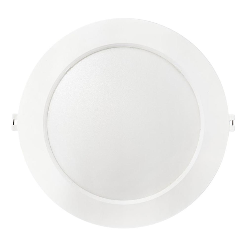 LED Oprawa wpuszczana CIRCLE LED/18W/230V 4000K śr. 22 cm biały