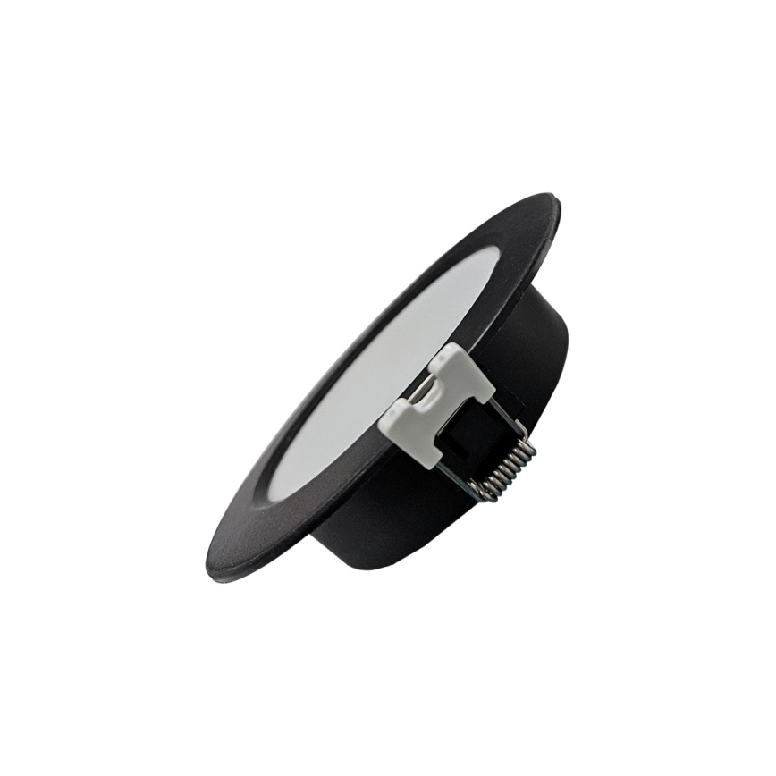 LED Oprawa wpuszczana CIRCLE LED/3W/230V 4000K śr. 9 cm czarny