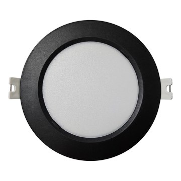 LED Oprawa wpuszczana CIRCLE LED/6W/230V 4000K śr. 12 cm czarny