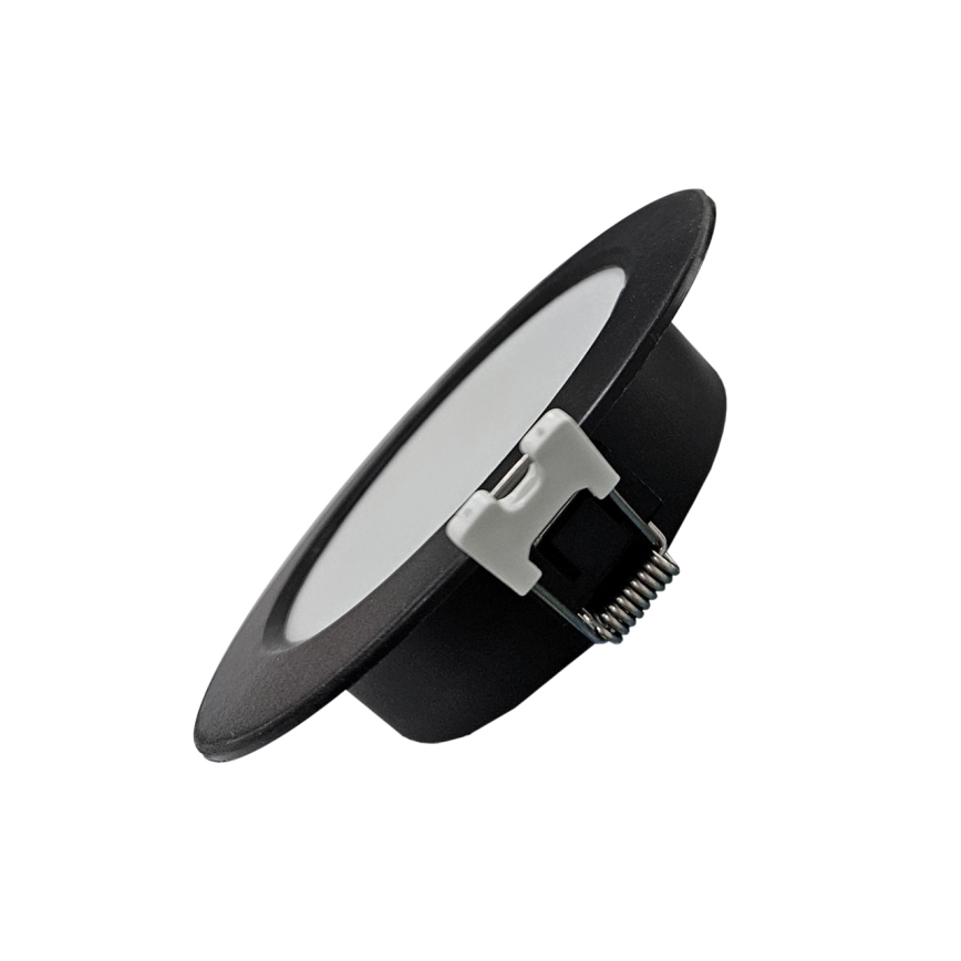 LED Oprawa wpuszczana CIRCLE LED/6W/230V 4000K śr. 12 cm czarny