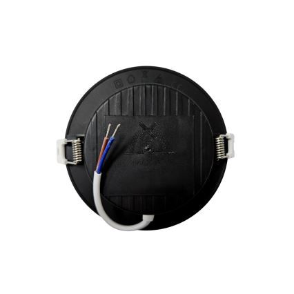 LED Oprawa wpuszczana CIRCLE LED/6W/230V 4000K śr. 12 cm czarny