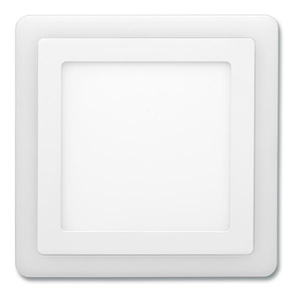 LED Oprawa wpuszczana DUO LED/12W/230V + LED/4W