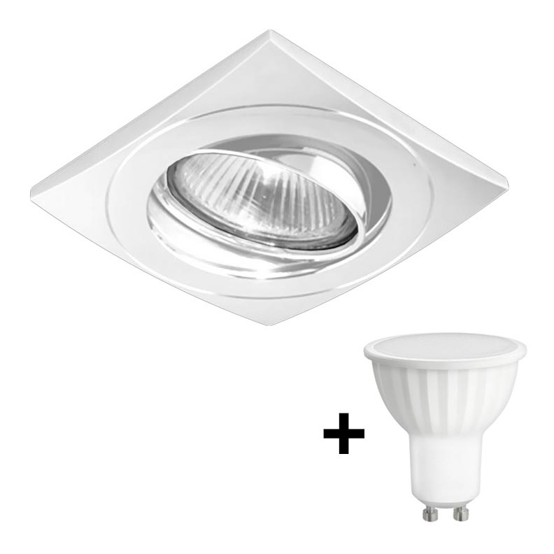 LED Oprawa wpuszczana ELEGANT 1xGU10/10W/230V