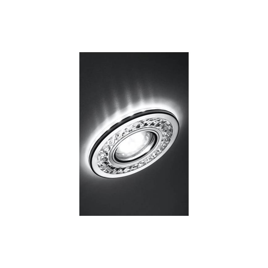 LED Oprawa wpuszczana EYE 1xGU10/50W + LED/3W/230V