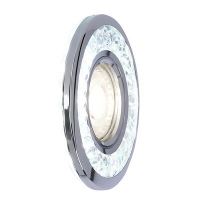 LED Oprawa wpuszczana EYE 1xGU10/50W + LED/3W/230V