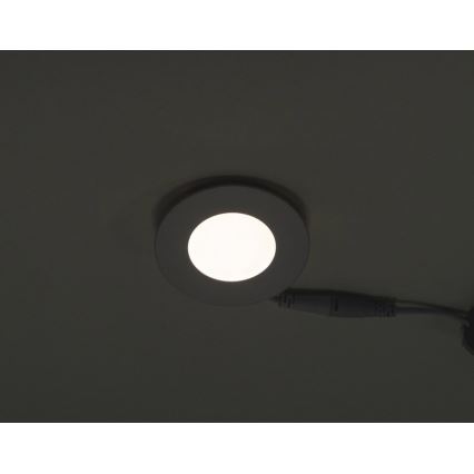 LED Oprawa wpuszczana GERD LED/3W/230V 3000K