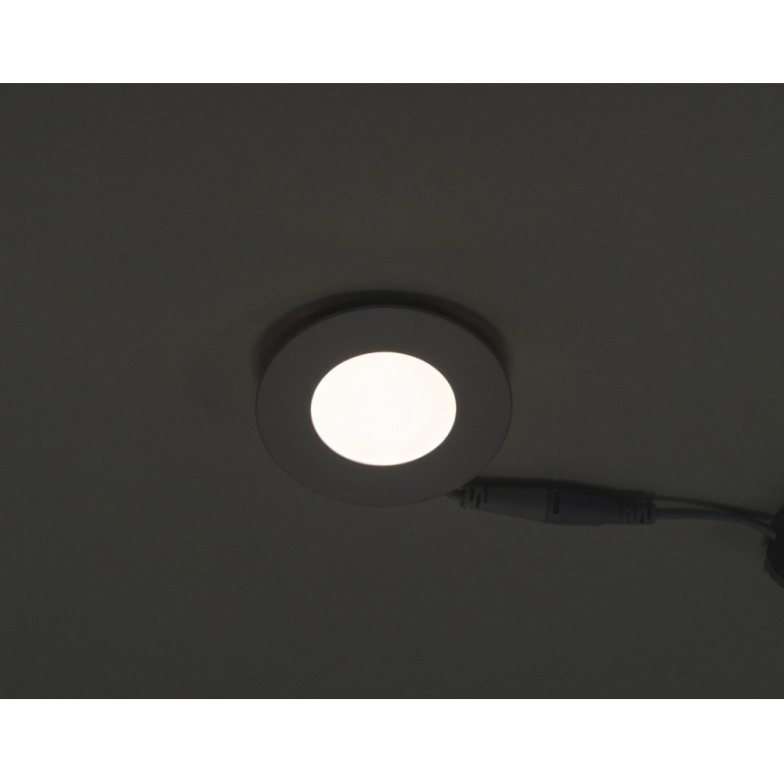 LED Oprawa wpuszczana GERD LED/3W/230V 3000K