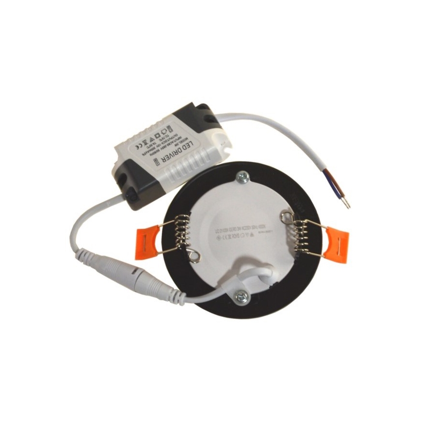 LED Oprawa wpuszczana GERD LED/3W/230V 4000K czarna