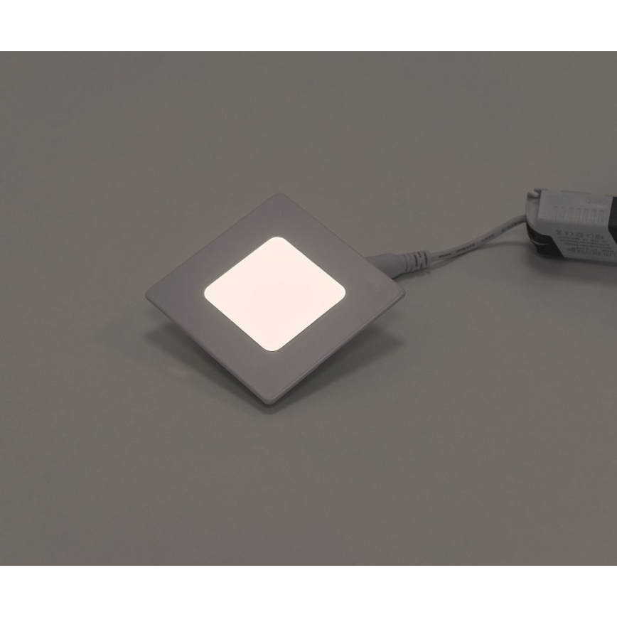 LED Oprawa wpuszczana GERE LED/3W/230V 3000K