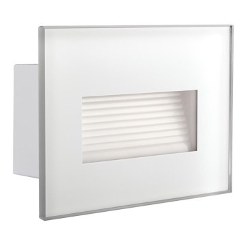 LED Oprawa wpuszczana GLASI LED/3W/230V 4000K IP44 biały
