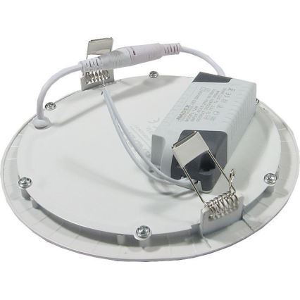 LED Oprawa wpuszczana LED/12W/230V 3000K