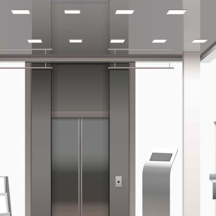 LED Oprawa wpuszczana LED/12W/230V 4000K