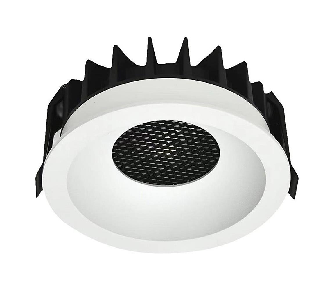 LED Oprawa wpuszczana LED/18W/230V 3000/4000/6400K śr. 10,6 cm biały