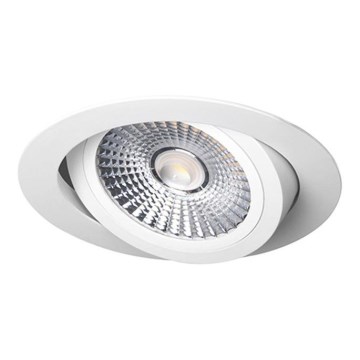 LED Oprawa wpuszczana LED/18W/230V 3000K śr. 11,5 cm biała