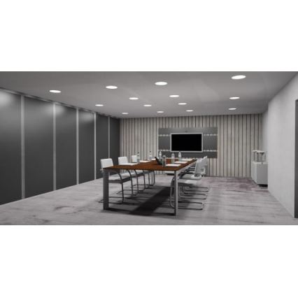 Nedes LPL124 - LED Oprawa wpuszczana LED/18W/230V 4000K
