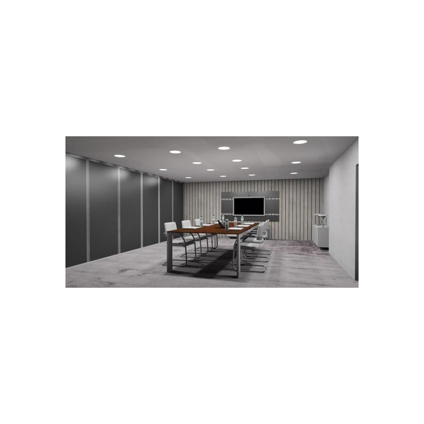 Nedes LPL124 - LED Oprawa wpuszczana LED/18W/230V 4000K