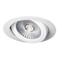 LED Oprawa wpuszczana LED/18W/230V 4000K śr. 11,5 cm biała