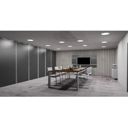Nedes LPL125 - LED Oprawa wpuszczana LED/24W/230V 4000K