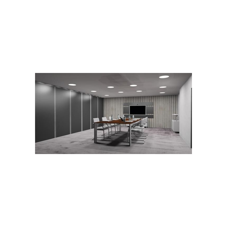 Nedes LPL125 - LED Oprawa wpuszczana LED/24W/230V 4000K