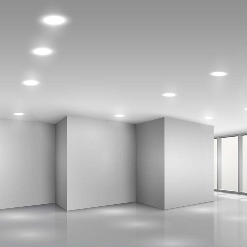 LED Oprawa wpuszczana LED/3W/230V śr. 9,5 cm 3000K biała