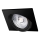 LED Oprawa wpuszczana LED/6W/230V 3000K 8,5x8,5 cm czarna