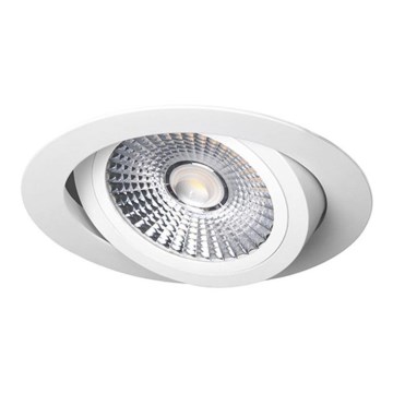 LED Oprawa wpuszczana LED/6W/230V 3000K śr. 8,5 cm biała