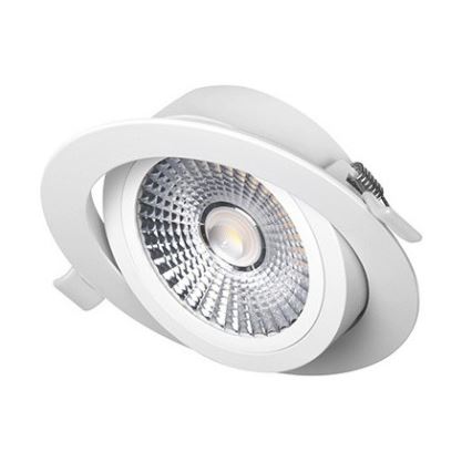 LED Oprawa wpuszczana LED/6W/230V 3000K śr. 8,5 cm biała