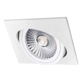 LED Oprawa wpuszczana LED/6W/230V 4000K 8,5x8,5 cm biała