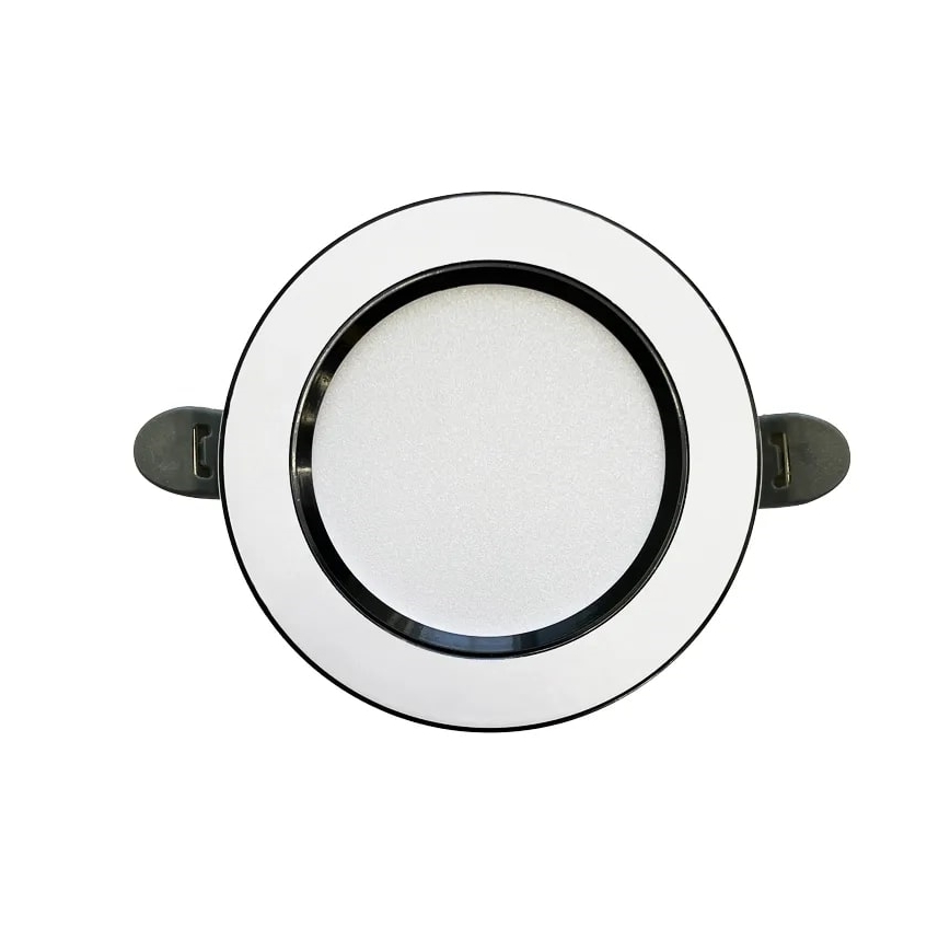 LED Oprawa wpuszczana LED/7,5W/230V 4000K biała/czarna