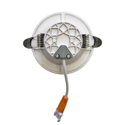 LED Oprawa wpuszczana LED/7,5W/230V 4000K biała/czarna