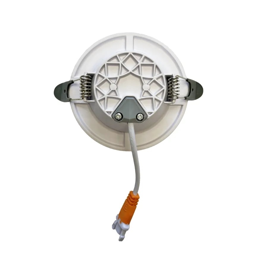 LED Oprawa wpuszczana LED/7,5W/230V 4000K biała/czarna