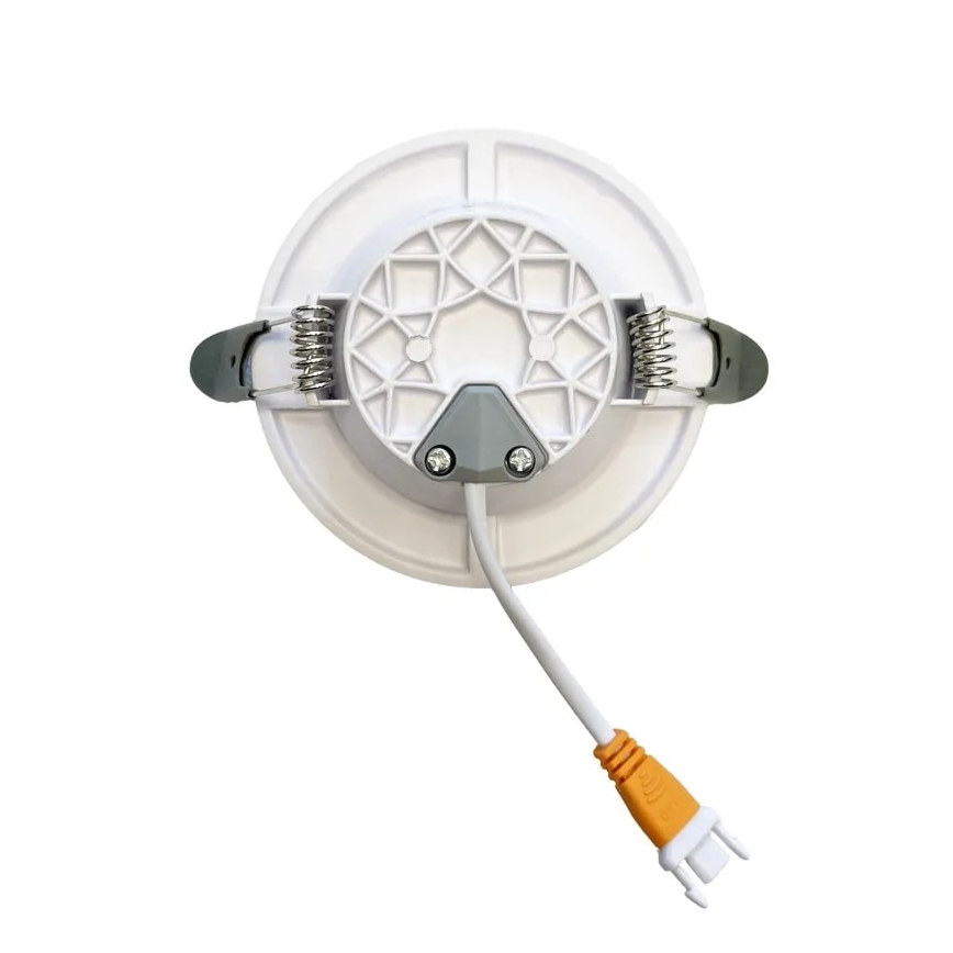 LED Oprawa wpuszczana LED/7,5W/230V 4000K biała/srebrna